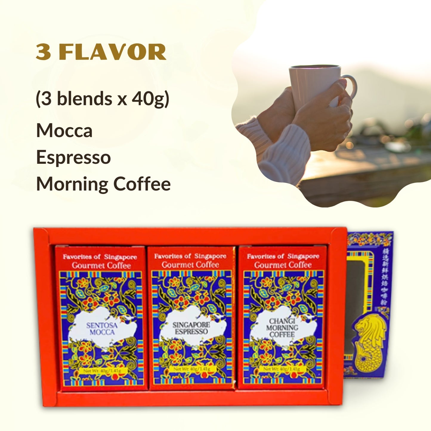 Raintree Energetic Family Bundle | Luxury Coffee, Premium Tea, Cordyceps Coffee, Chocolate Hazelnut Cookies | Halal Certified