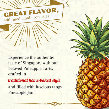SINGAPORE PINEAPPLE COOKIES- 5 pcs