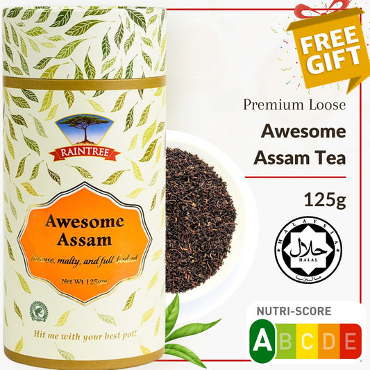 Raintree Premium Awesome Assam Black Tea (125g Loose Leaf)