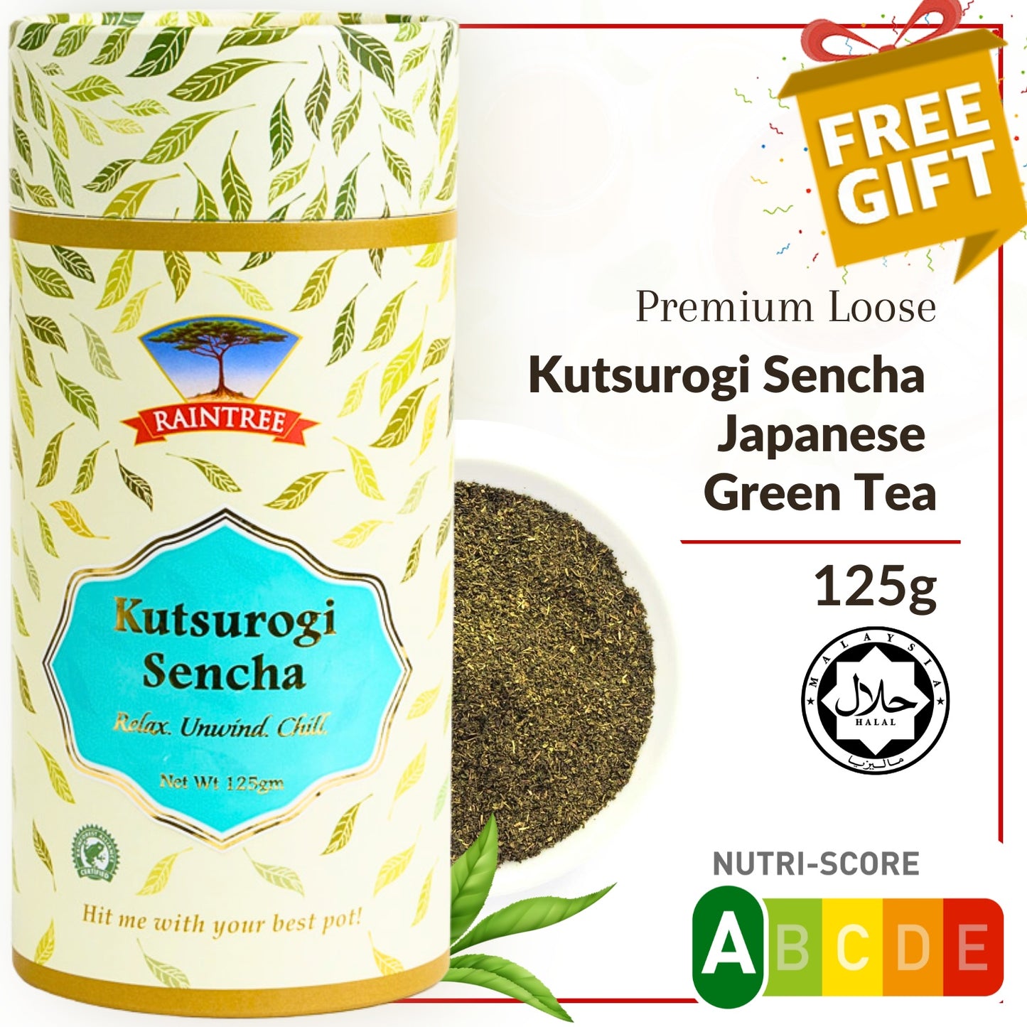 Raintree Premium Kutsurogi Sencha Japanese Green Tea (125g Loose Leaf)