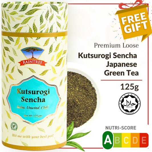 Raintree Premium Kutsurogi Sencha Japanese Green Tea (125g Loose Leaf)