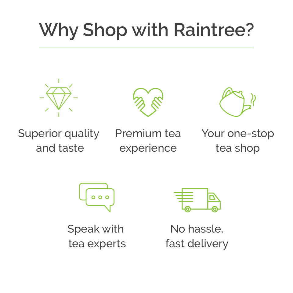 Raintree Assorment Pack Of 4 Flavors Of FRUIT TEAS (10 teabags x 4 flavors)